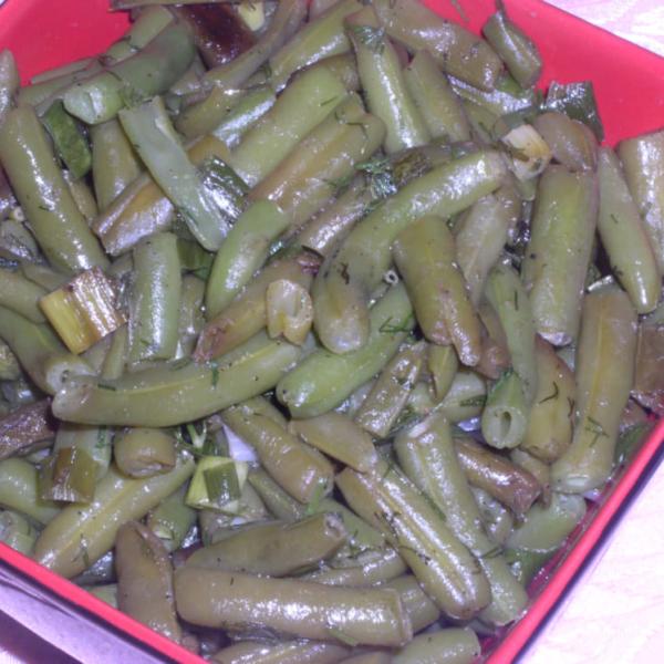 Зеленая фасоль по ливански - Лубия