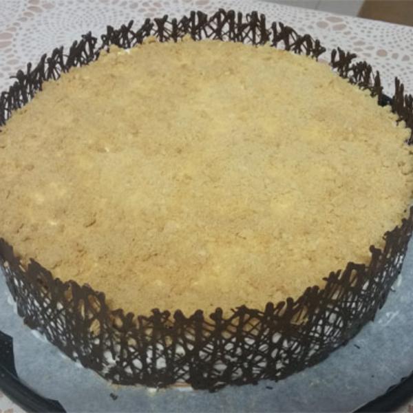 Домашний торт Медовик с заварным кремом