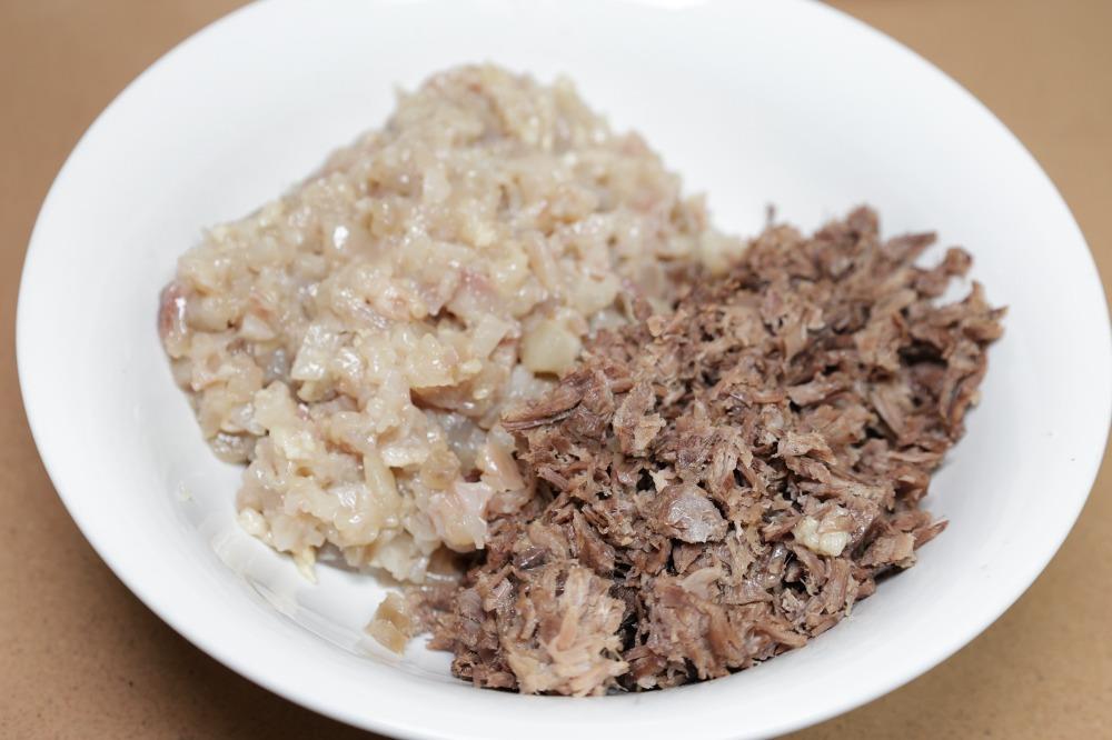 Мясо отделите от костей