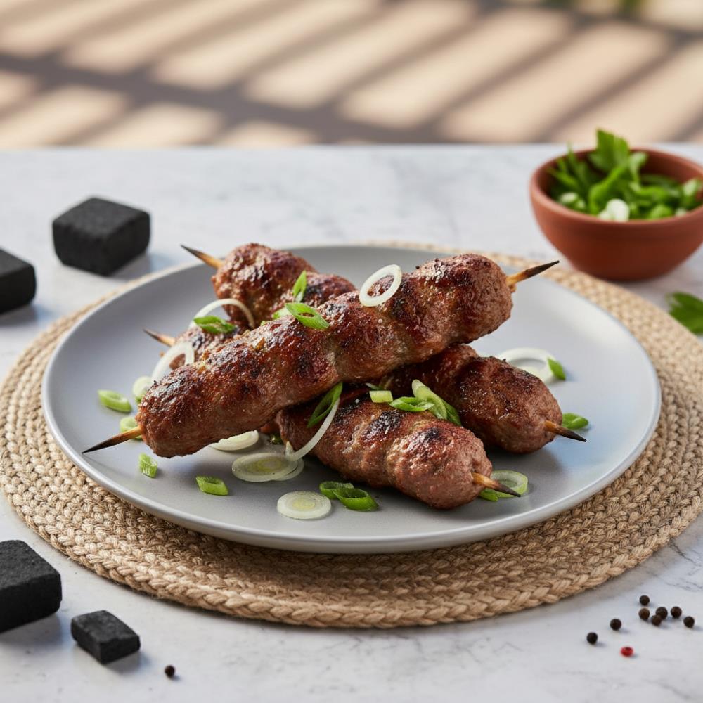 Шашлык из рубленой баранины