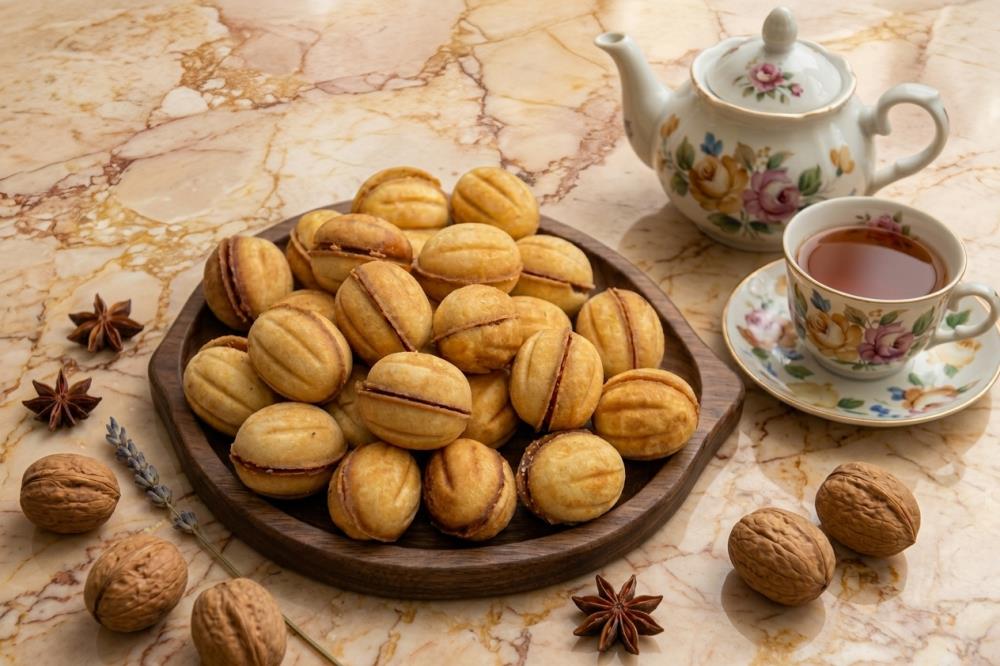 Орешки на майонезе с арахисом