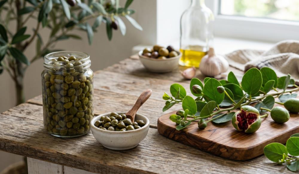 Каперсы - происхождение и польза в кулинарии