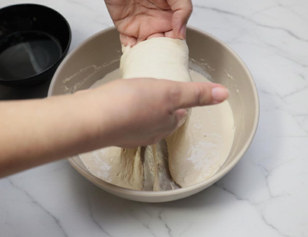 Делаем складывание теста