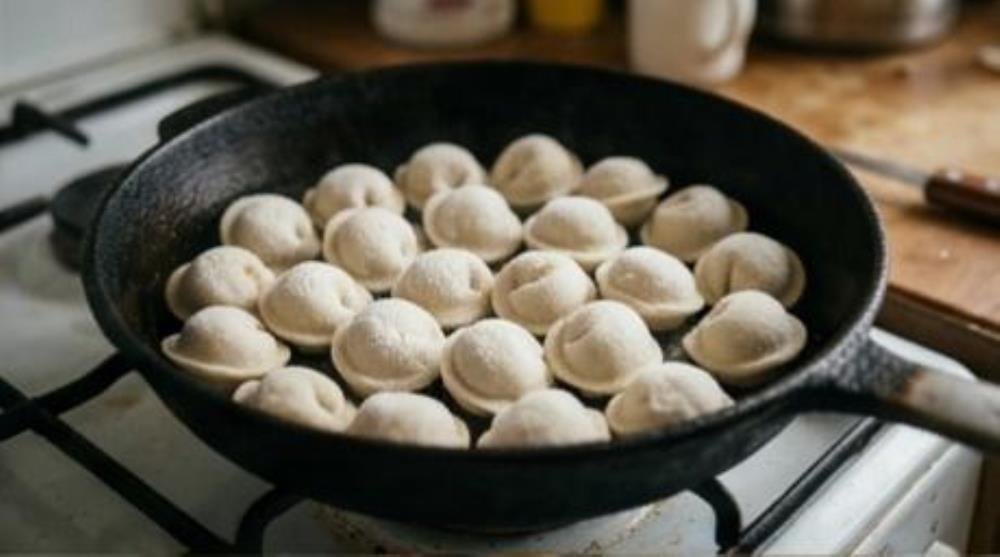 Начинаем обжаривать