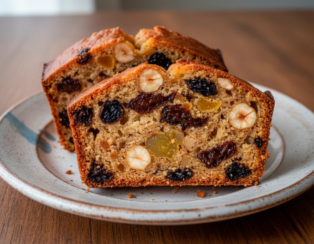 Кекс с сухофруктами на песах
