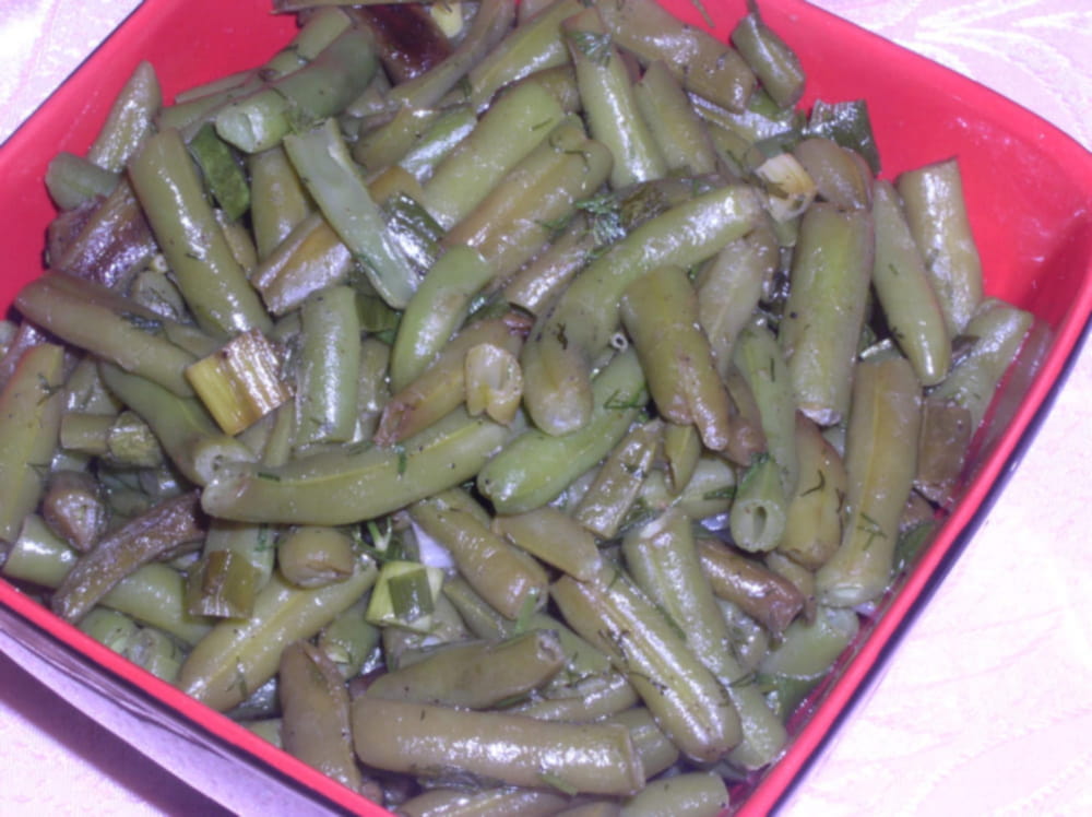 Зеленая фасоль по ливански - Лубия