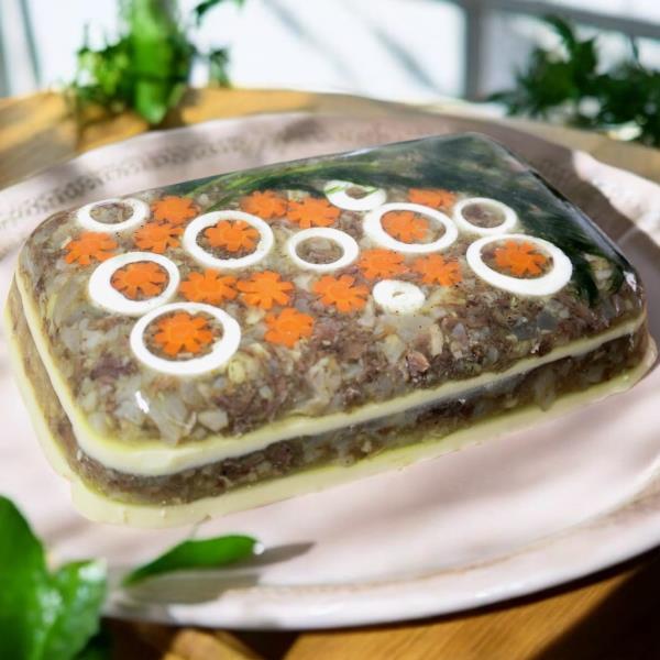 Холодец из оссобуко и сухожилий говядины