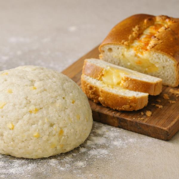 Простой рецепт теста на кефире с сыром