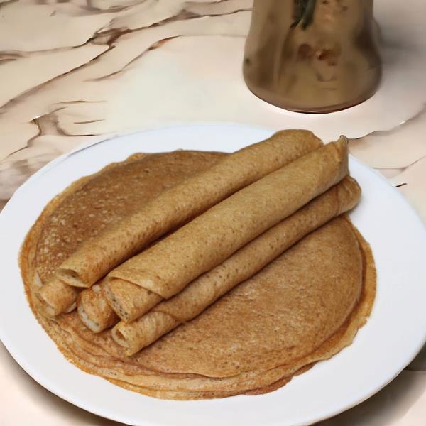 Банановые блинчики на воде