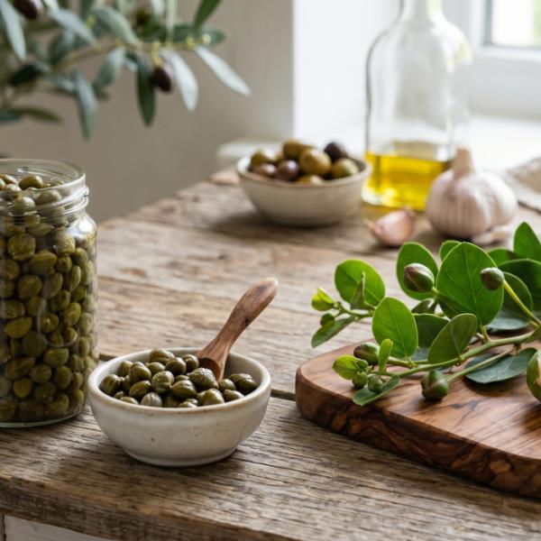 Каперсы - происхождение и польза в кулинарии