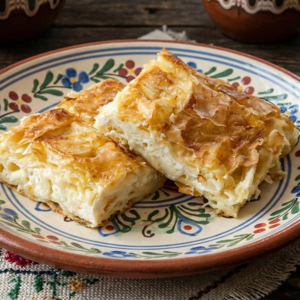 Баница с сыром - лёгкий завтрак и сытный ужин