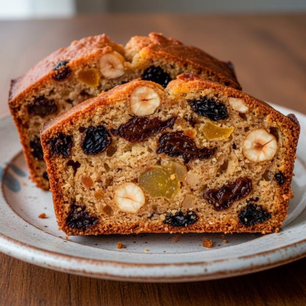Кекс с сухофруктами на песах